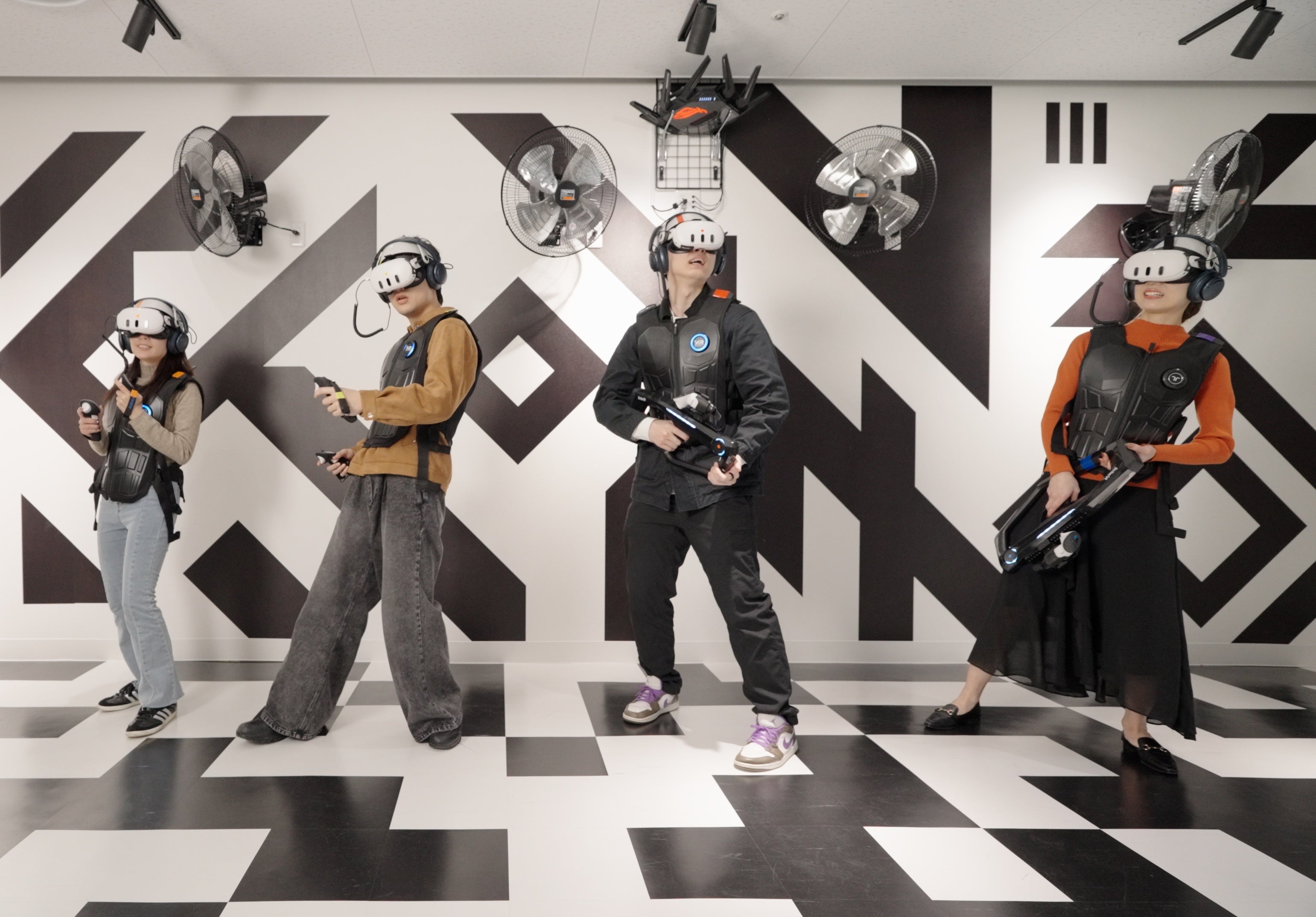 提供元が配布したVR体験イメージ。今回のりんくう会場で撮影した当日の実施写真と確認したものではありません